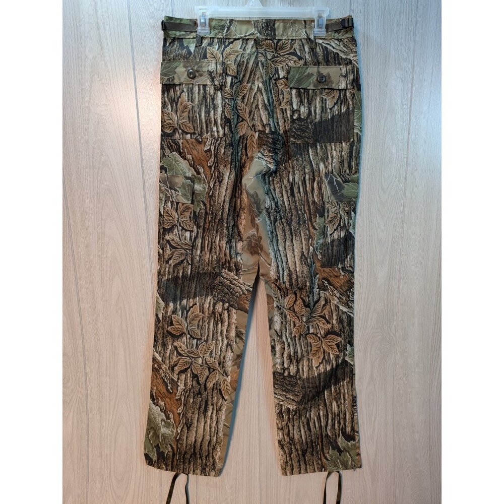 Realtree Trousers Adult Medium Brown Camo Carpenter Work Wear Pants Mens Hunting - Picture 4 of 9